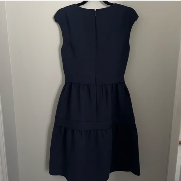 Tory Burch Navy Jane Dress Size 6 - Picture 2 of 6